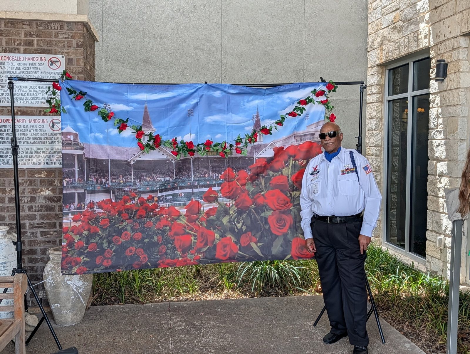 Chairman Ken Bell at a senior living event